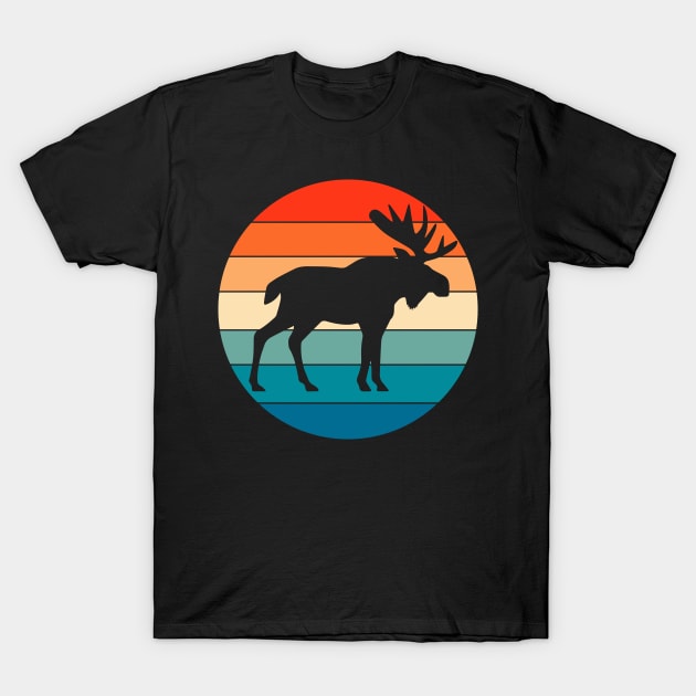 Vintage Moose Lover T-Shirt by ChadPill